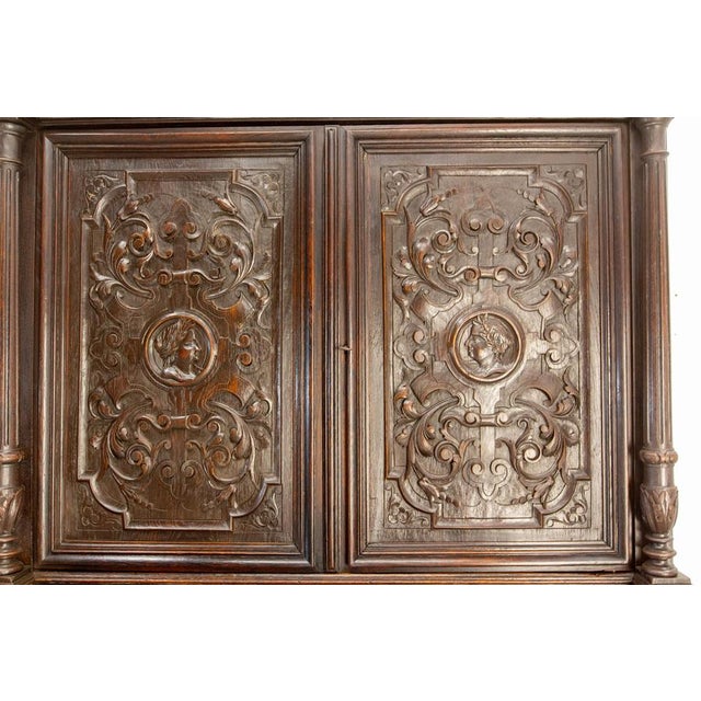 Antique French Oak Cabinet, 1800s For Sale - Image 14 of 18