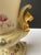 Vintage Victorian Style Floral and Gilt Griffin Handled Porcelain Urn For Sale - Image 9 of 13