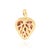 Whimsical Ruby Strawberry Pendant 2.55ct in 14k Yellow Gold With Pave Diamonds For Sale - Image 10 of 16