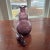 Mid-Century Modern 1960s Viking Glass Purple Crackle Genie Bottle/Decanter With Large Flame Stopper Circa 1954-1973 For Sale - Image 3 of 5