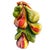 Ceramic Vintage-Style Italian Majolica Fig Wall Plaques by Bassano Del Grappa Ceramiche - Pair For Sale - Image 7 of 12