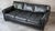Restoration Hardware Lancaster Ebony Leather Luxe Sofa For Sale In Boston - Image 6 of 16