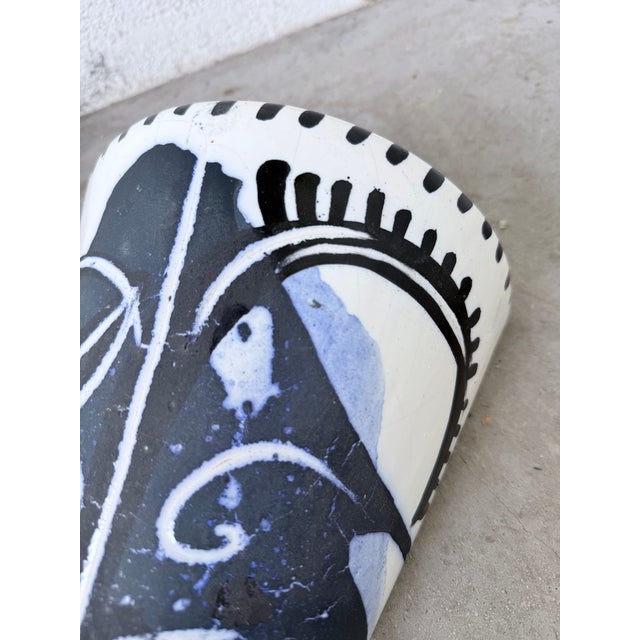 Ceramic Wall Light from Vallauris, 1990s For Sale - Image 16 of 18