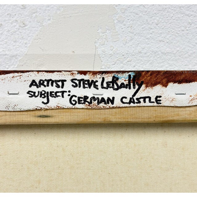 Yellow "Home to Roost" - Original Oil on Canvas by Steve Le Bailly For Sale - Image 8 of 9