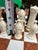 Mid-Century Modern 1970s Ceramic Chess Pieces Complete Set +2 Extra- 34 Pieces For Sale - Image 3 of 10