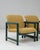 Wood 20th Century Czech Lounge Chairs With Green Frames and Yellow Upholstery - A Pair For Sale - Image 7 of 18