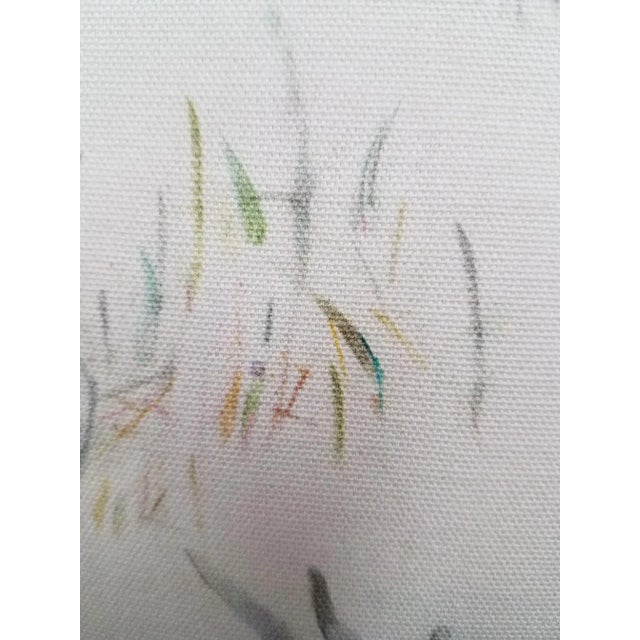 20” Stag Patterned Square Pillow For Sale - Image 4 of 9