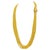 158 Gm of 18 Karat Gold With 18 Strand 24 " Long Lariat & Heavy Clasp Necklace For Sale - Image 15 of 18