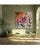 Contemporary "Green Butterflies" Original Contemporary Abstract Painting by Mel Rea For Sale - Image 3 of 7
