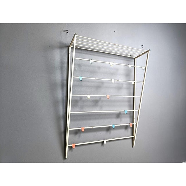 Vintage Coat Rack by Tjerk Reijenga for Pilastro, 1950s For Sale - Image 6 of 10