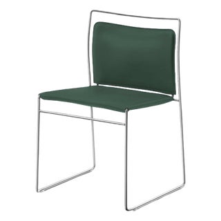 Mid-Century Tulu Chair with Chrome Frame by Kazuhide Takahama for Cassina For Sale