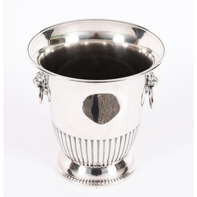 Antique Regency Revival Silver-Plated Cooler, Late 19th Century For Sale - Image 5 of 15