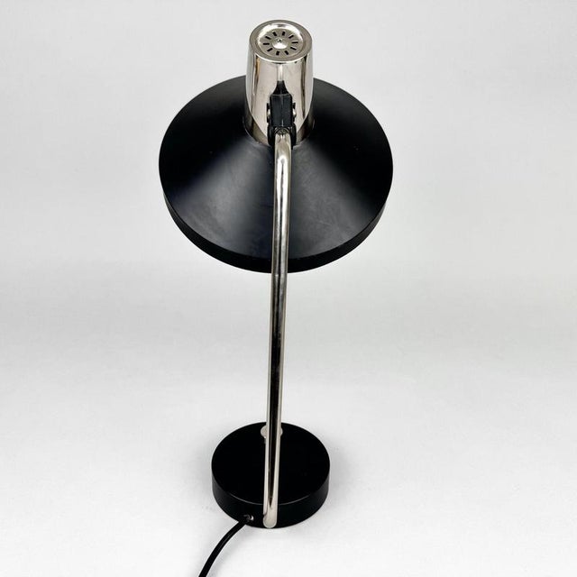 Mid-Century Chrome & Metal Adjustable Table Lamp, 1970s For Sale - Image 6 of 12
