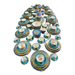 Le Tresors De La Mer 12-Person Dinner Service by Gianni Versace for Rosenthal, 1990s, Set of 123 For Sale
