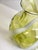 A large and sculptural art glass vase, handblown in italy in the 1960s by cristalleria artistica toscana, part of the...