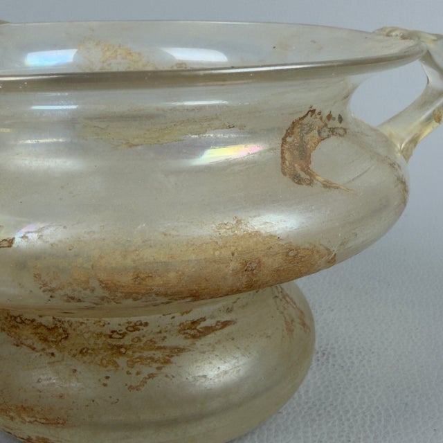 Scavo Vase in Iridescent Murano Glass from Seguso Vetri D'Arte, 1950s For Sale - Image 8 of 11