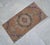 Vintage Hand Made Small Oushak Rug Low Pile Yastik Rug Mat - 1'4" X 2'6" For Sale - Image 4 of 7