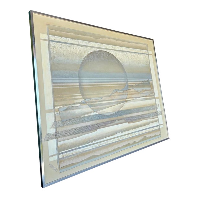 Postmod Artmaster Studios Abstract Sunset Painting For Sale