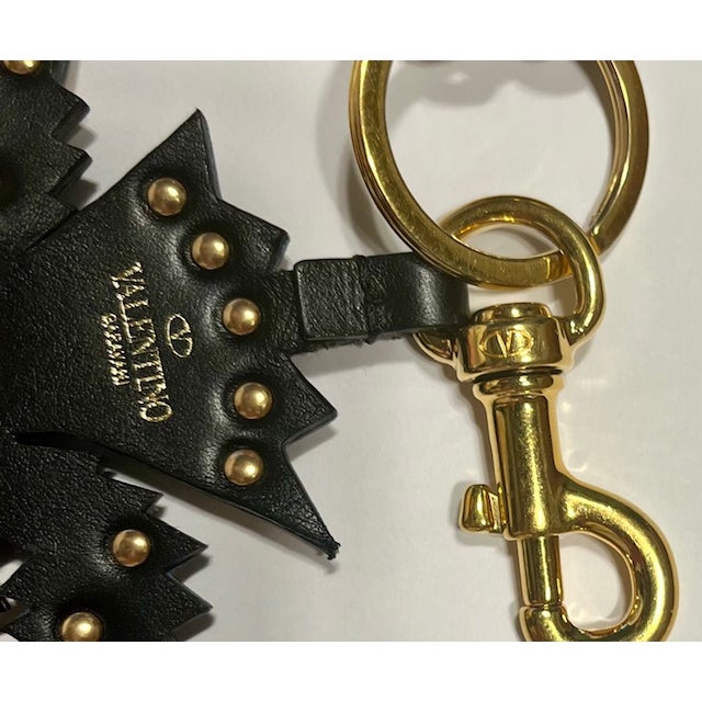 Valentino Rockstud Bag Charm Keychain For Sale In Chicago - Image 6 of 7