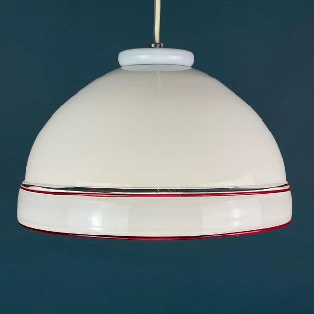 Vintage Murano Glass Pendant Lamp, Italy, 1970s For Sale - Image 11 of 11