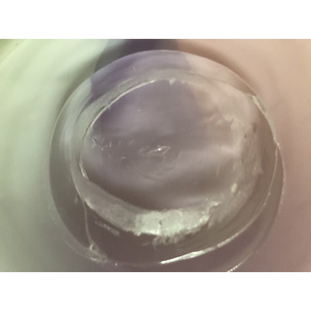 White Stunning Nicholson Wave Series Bowl by Rick and Janet Nicholson For Sale - Image 8 of 11