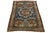 Late 19th Century 19th Century Antique Malayer Rug With Floral Medallion in Indigo, Terracotta & Sage For Sale - Image 5 of 8