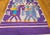 Vintage Southwestern Pictorial Kilim Area Rug, Handwoven Pictorial Design, Lavender & Ivory, 3’ X 5’ For Sale In Chicago - Image 6 of 10