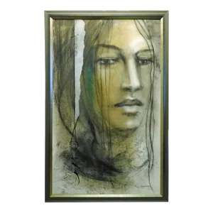 Andre Desjardins "La Foret Et Le Silence" Original Oil on Canvas Painting, Hand Signed