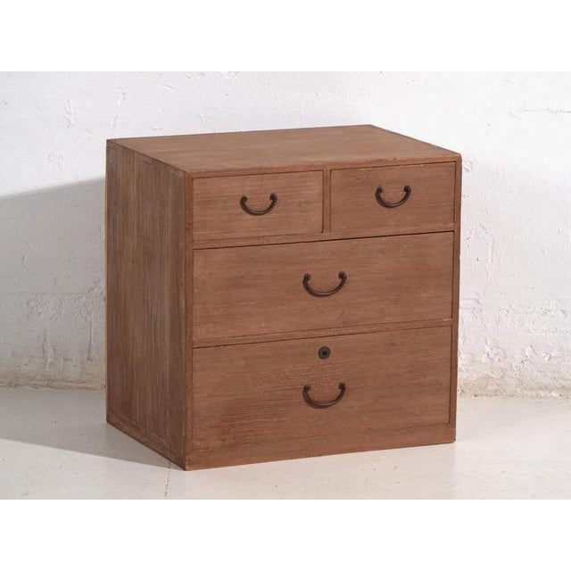 Small Japanese Chest of Drawers For Sale - Image 11 of 12