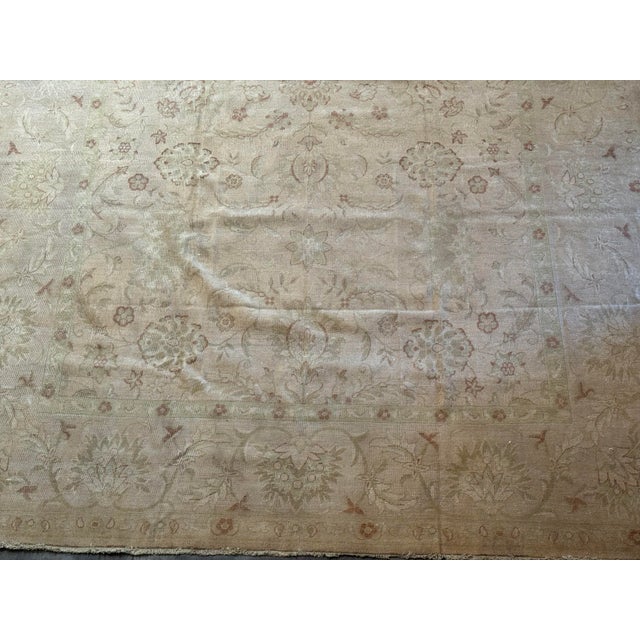 Vintage Mahal Rug - 9'5'' X 10'7'' For Sale - Image 4 of 7