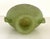 Italian Green Murano Scavo Glass Vase attributed to Seguso Vetri d'Arte, 1970s For Sale - Image 3 of 11