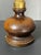 Mid-Century Hollywood Regency Italian Gilt Tole Four-Light Tulip Table Lamp on Turned Wood Base, 1960s For Sale - Image 16 of 17