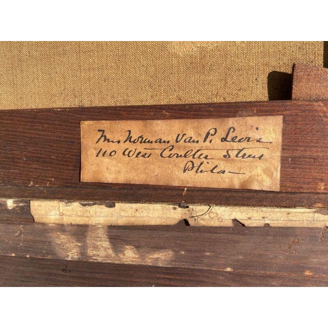 Antique Oil Painting Portrait of 17thC Gentleman, Gold Leaf Gilt Frame, Signed For Sale - Image 9 of 10