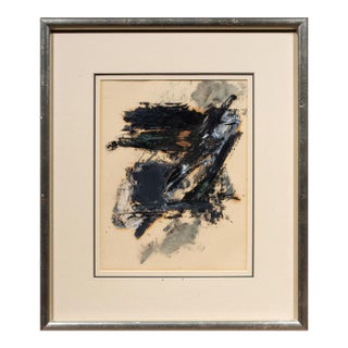 Oil on Paper, Budd Hopkins For Sale