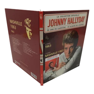Johnny Hallyday's 50 Year Career the Official Book Collection French Edition