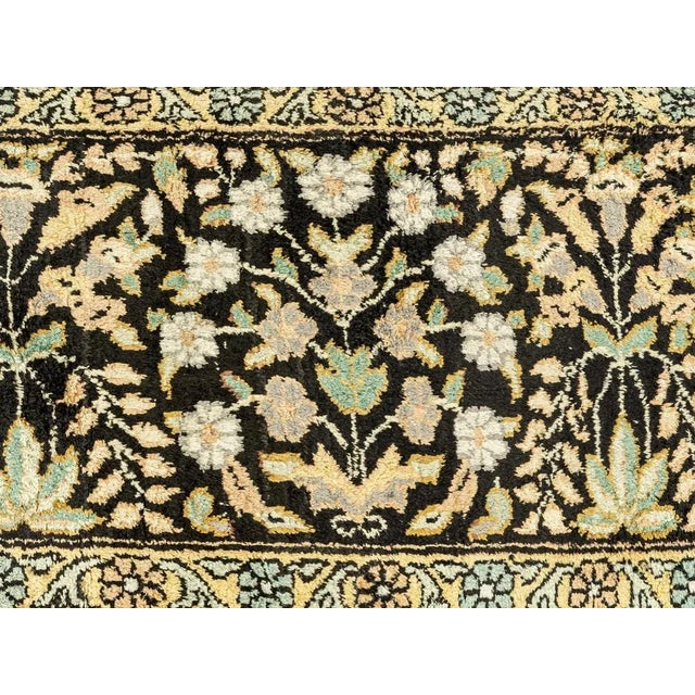 Vintage Silk Rug, 1960s For Sale - Image 4 of 14