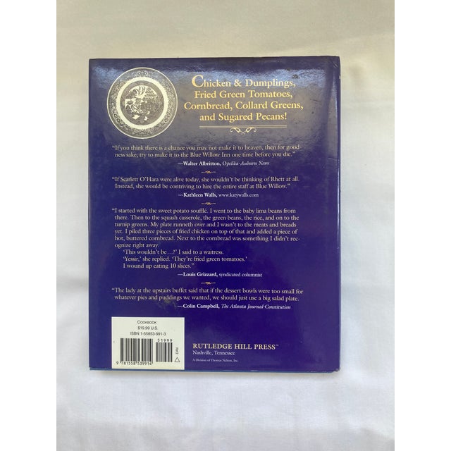 The Blue Willow Inn Cookbook For Sale - Image 4 of 6