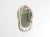 Mid-Century Modern Mid-Century Modern Italian Wall Mirror with Murano Glass Frame and Blossoms, 1960s For Sale - Image 3 of 18