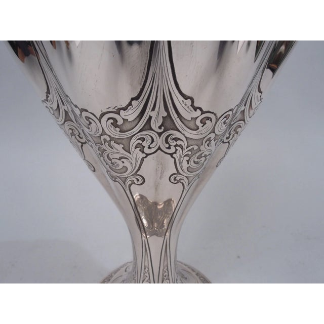 Early 20th Century Tiffany Vase 11579 Antique Victorian Classical American Sterling Silver 1902/7 For Sale - Image 5 of 8