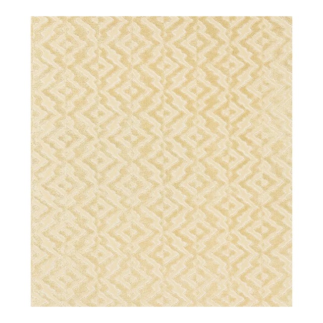 Sample - The House of Scalamandré Echo Velvet Fabric, Chamois For Sale