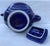 Vintage Hall Cobalt and Silver Teapot - Model 0543p 6 Cup For Sale In Los Angeles - Image 6 of 16