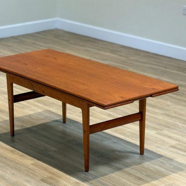 VM 120 Metamorphic Table by Kai Kristensen for Vildbjerg Møbelfabrik, Denmark For Sale - Image 6 of 15