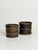 Brown Pair of Rare Mini 19th Century Antique Chinese Wooden Buckets For Sale - Image 8 of 12
