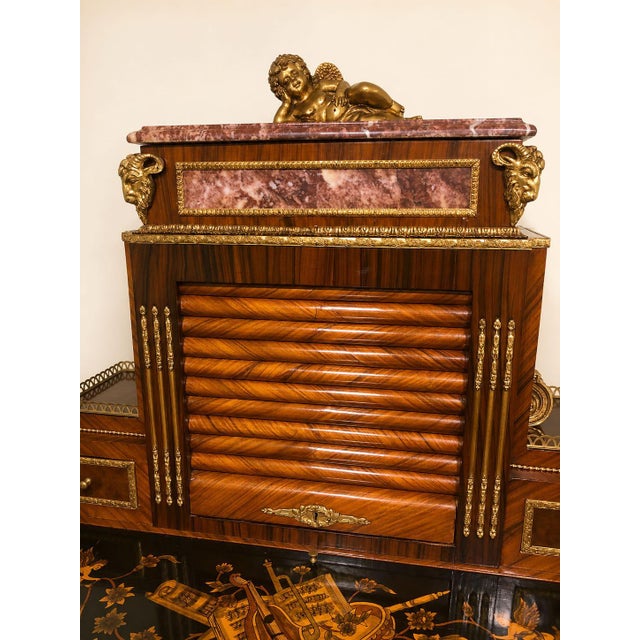 French Louis XV Style Desk For Sale - Image 3 of 18