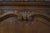 Maison Gouffe Vintage French Oak 4 Door Marble Top Console For Sale - Image 10 of 18
