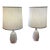 Mid 20th Century Mid Century Modern Lamps W/Orig. Matching Shades - a Pair For Sale