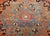 19th Century Farahan Rug, Hand-Knotted Wool, Floral Medallion Design, Blue & Red, 4x6 For Sale - Image 18 of 18
