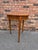 19th Century Antique Burl Wood Round Side Table For Sale - Image 5 of 7