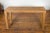 Vintage Rectangular Woven Rattan Console Table For Sale - Image 9 of 12