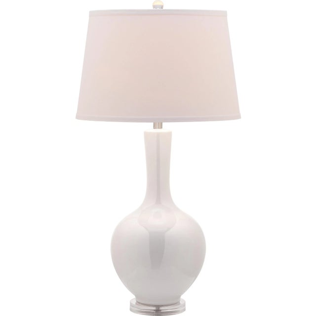 Modern Blanche Gourd Lamp - White, a Pair For Sale - Image 3 of 9